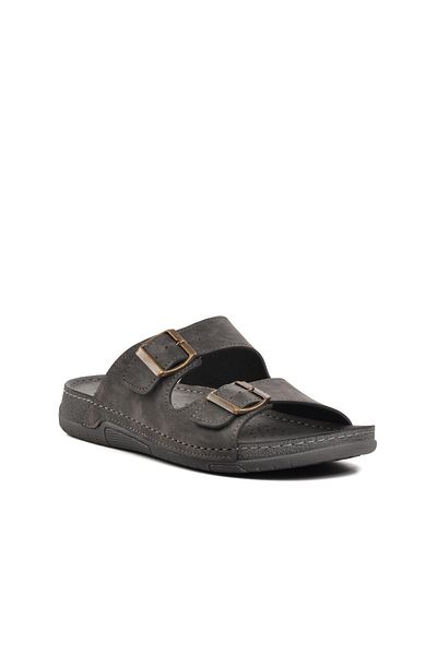 AYK'S Gray Men's Slippers