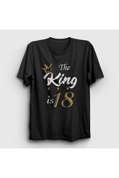 Presmono Unisex Μαύρο T-shirt γενεθλίων 531051 ττ