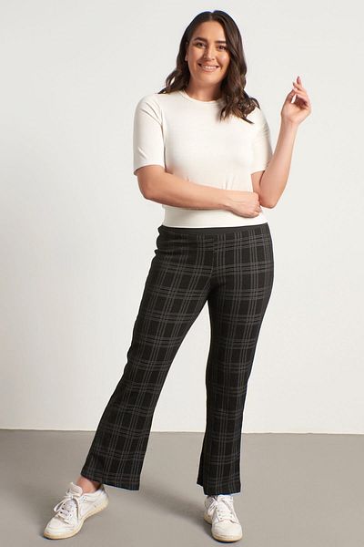 MYLİNE Elastic Waist Leggings Trousers