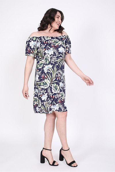 MYLİNE Rochie cu umăr dezactivat