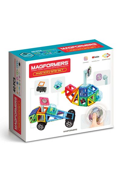 Magformers - Mystery Spin 40 Pc Set