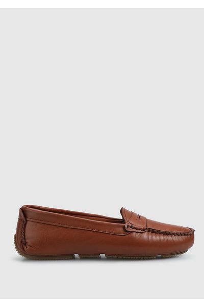 Provoq Tan Leather Women's Shoes