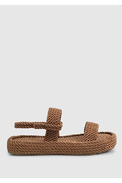 Provoq Γυναικεία Χάλκινα Flat σανδάλια