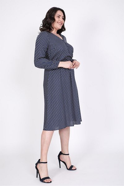 MYLİNE Rochie înfășurată cu talie elastică