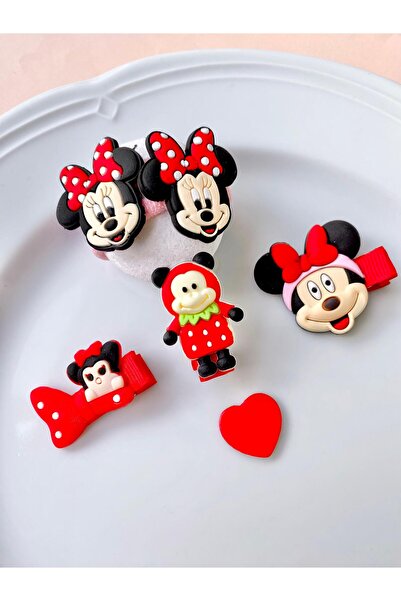 Centello Co Accessories 5'li Mini Mouse Toka Seti Bebek Toka Seti Çocuk Toka ...