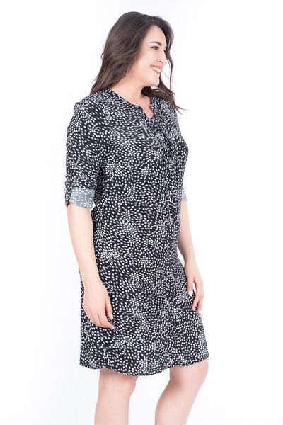 MYLİNE Rochie marocană cu mânecă lungă cu model de picături