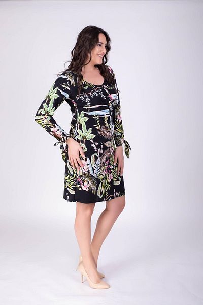 MYLİNE Rochie cu model în față cu nasturi