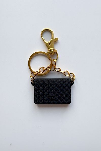 sin istanbul 2 Pack Gold Chain Bag, Keychain and Ornament