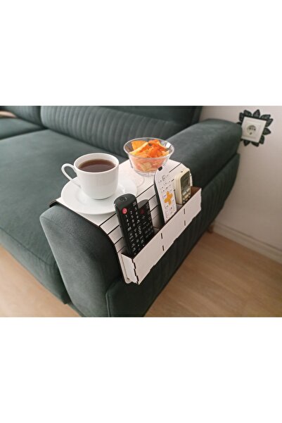 Kama Koltuk Başı Sehpası Kumanda Cepli