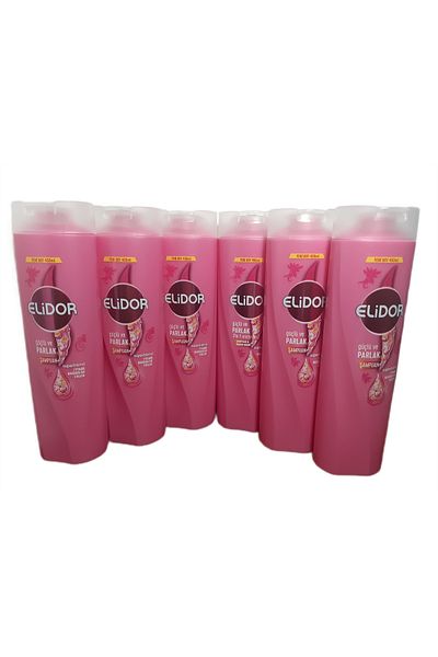 Elidor 400 Ml X 6 Pieces Strong and Bright Shampoo