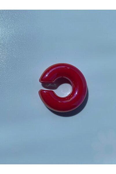 kurukafagift Sıkıştırmalı Earcuff Büyük Boy Renkli Hafif Model Kıkırdak Küpe