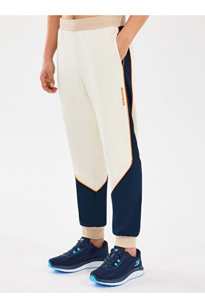 SKECHERS M Diagonal Lw Fleece Jogger Sweatpant S2510037 Ανδρικό Φούτερ ΜΠΕΖ