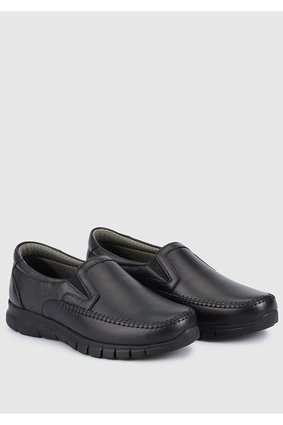 Eclipse Leather Black Women's Shoes