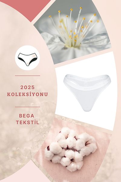 BEGATEKS Chiloți de damă din bumbac, pachet de 4
