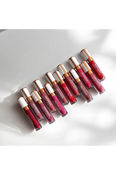 MAYDREAM أحمر شفاه سائل ثابت – غطاء جلد أبيض ph672, من ماي دريم