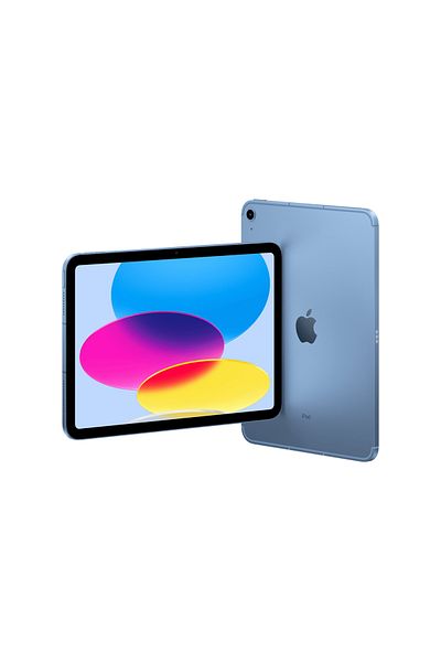 Apple آيباد 2022 مقاس 10.9 بوصة (واي فاي، 64 جيجابايت) - أزرق (الجيل العاشر)