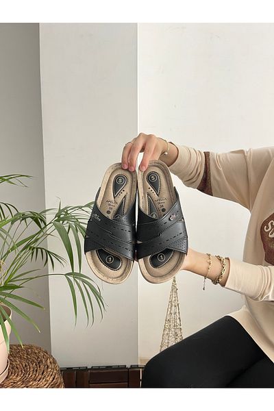 Behtah Kundura 5 Point Ultra Light Soft Anatomical Sole Comfortable Home Outdoor Daily Slippers Narrow Fit