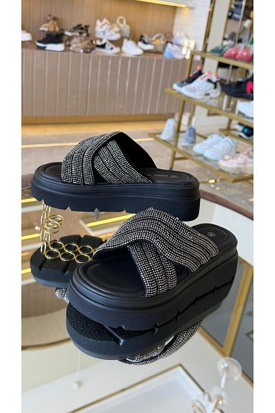 KRISTE BELL Mules - Black - Flat