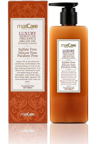 Maxcare Organic Moroccan Argan Oil Sulfate-Free Deep Moisturizing Conditioner for Dry Hair