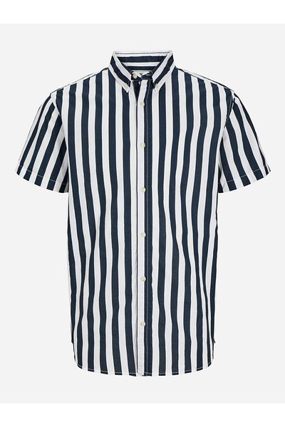 Produkt By Styli Stripes Spread Collar Regular Fit Shirt