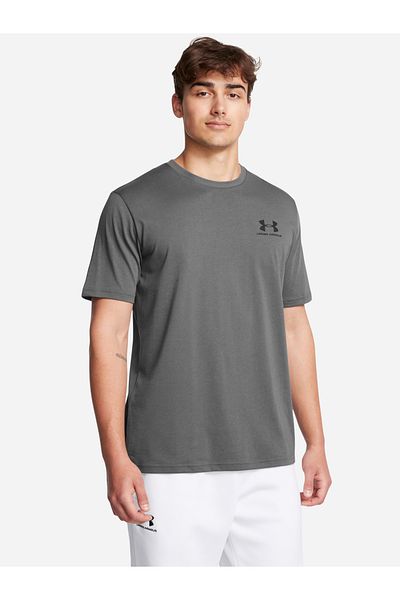 Under Armour Logo Print Round Neck Short Sleeve T-Shirt