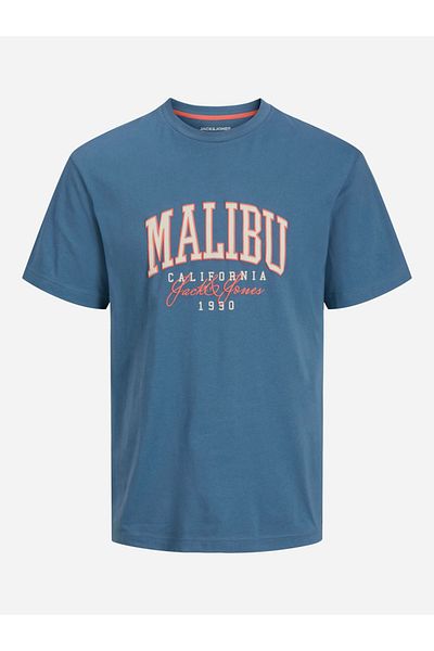 Jack & Jones Slogan Print Crew Neck T-Shirt