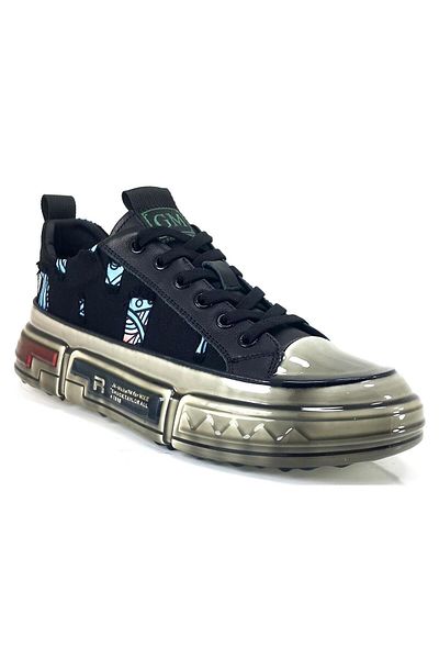 Guja 513 24Ya Men's Sneaker - Black Casual Shoes