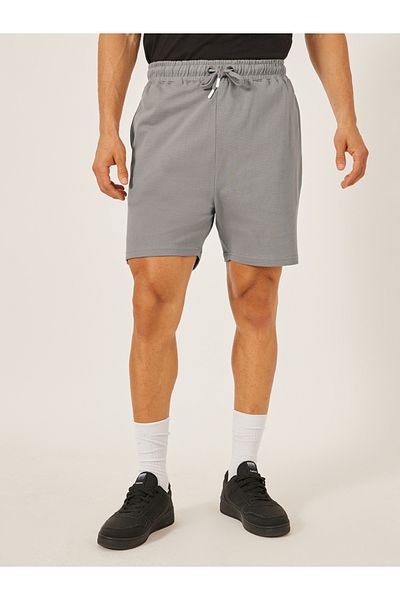Styli Regular Fit Waffle Knit Shorts