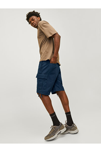 Jack & Jones Mid Rise Regular Fit Cargo Shorts