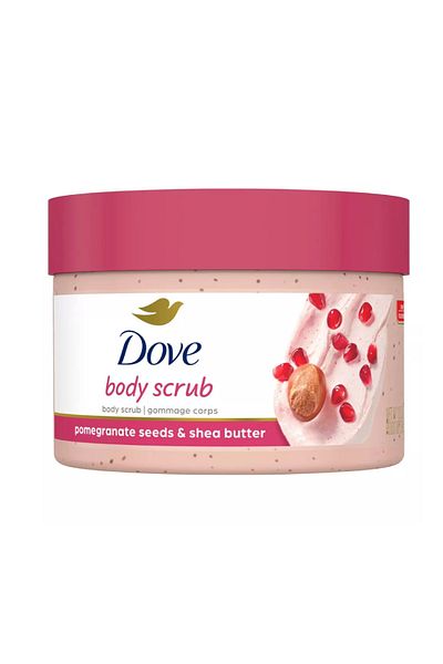 Dove دوف مقشر الجسم ببذور الرمان وزبدة الشيا 298 مل