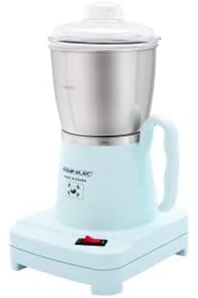 ALSAIF Electric Coffee Grinder, Stainless Steel Jug To Mill, Coffee, Cardamom, Nuts, Spices, 250w, Beige