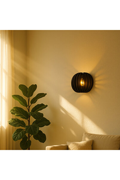 hü ma tasarım ve aksesuar Bombe Model Cheapest Wooden Reflection Daylight Sconce Chandelier Rustic Nordic Sconce