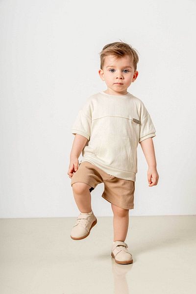 bombe Baby Kids Cotton 2-Piece Shorts Set Trend Fashion Bottom Top Set