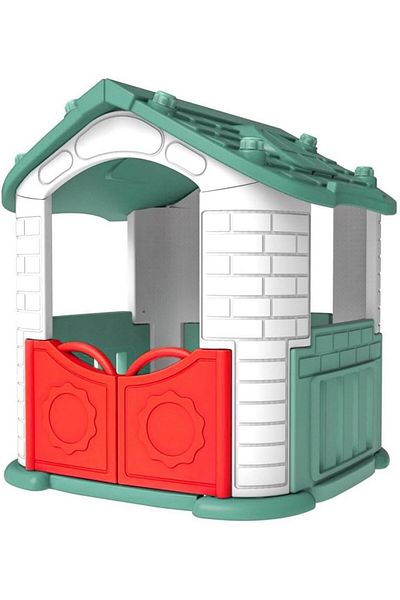 ALBADER Playhouse For Kids, Children House, Indoor & Outdoor Playset For Children 108D*108W*119H Cm