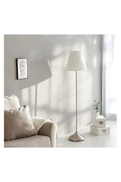 ARSTID Floor Stand Lamp Silver/White