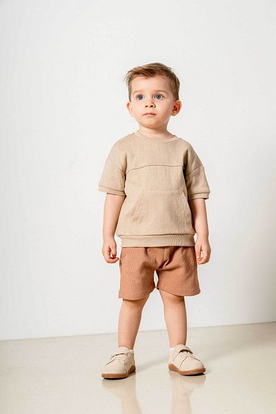 bombe Baby Kids Cotton 2-Piece Shorts Set Trend Fashion Bottom Top Set