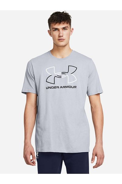 Under Armour Logo Print Round Neck Short Sleeve T-Shirt