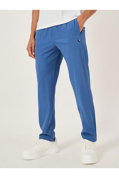 Fort Collins By Styli Solid Drawstring Waist Regular Fit Pants