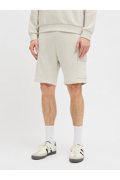 Rebel Regular Fit Cargo Shorts with Drawstring
