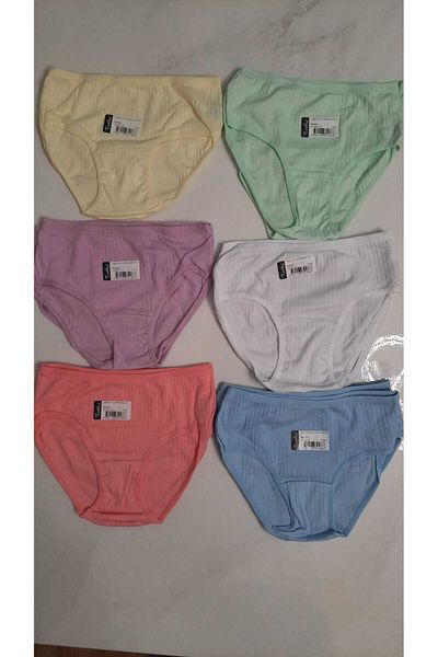 Tutku Girl's Bato-Slip-Panties - 6 Pieces
