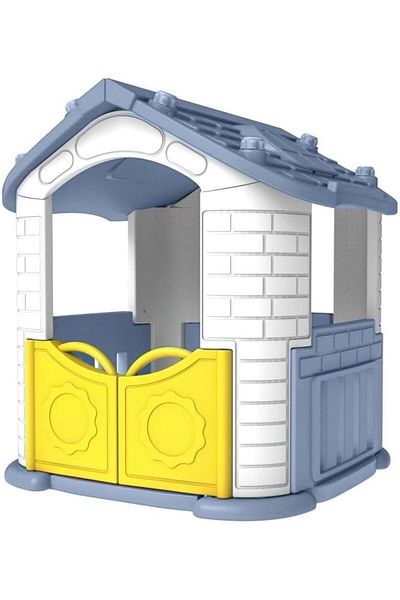 ALBADER Playhouse For Kids, Children House, Indoor & Outdoor Playset For Children 108D*108W*119H Cm