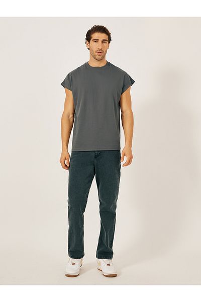 Styli Cap Sleeve Cotton Rich Oversized T-Shirt