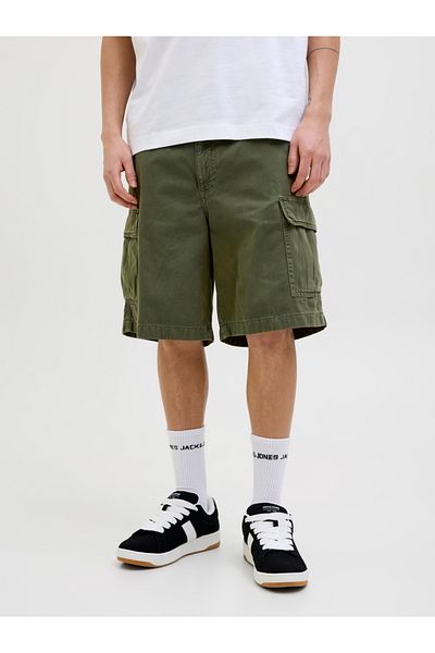 Jack & Jones Mid Rise Regular Fit Cargo Shorts