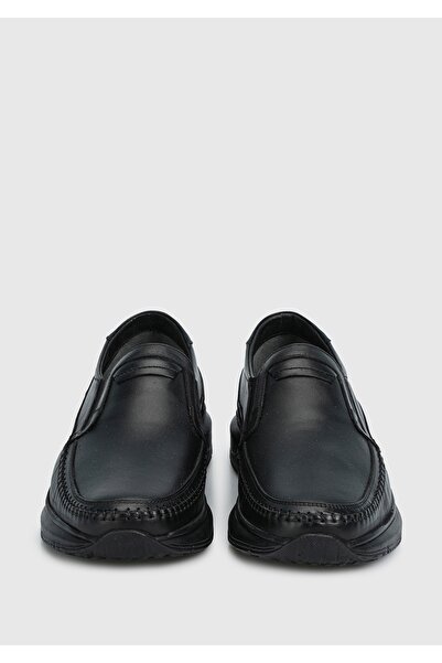 Eclipse Siyah Deri Erkek Ayakkabı