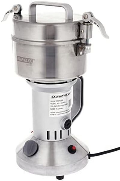 ALSAIF Electric Coffee Grinder, S/s Bowl To Mill, Coffee, Cardamom, Nuts, Spices, Grind Cereal, 1800w