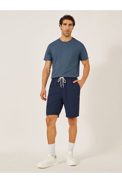 Styli Raw Edge Crew Neck Regular Fit T-Shirt