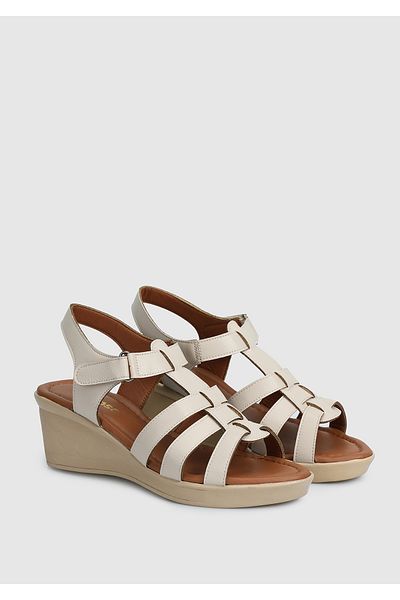Eclipse Women's Comfort Ecru Sandals