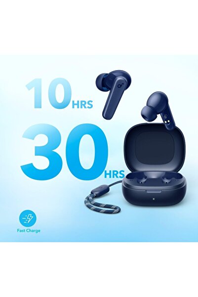 Anker R50i Wireless Earbuds with 10mbm Drivers, Powerful Bass, and Bluetooth 5.3