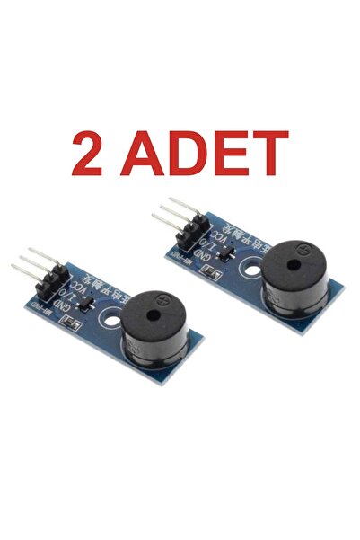 Rodevino 2 Adet 5v Buzzer Modül Arduino Alarm – Piezo Ses Uyarı Kartı