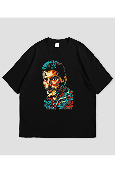 SVART WEAR Freddy Mercury je dizajnirao unisex Oversize kroj T-shirt
